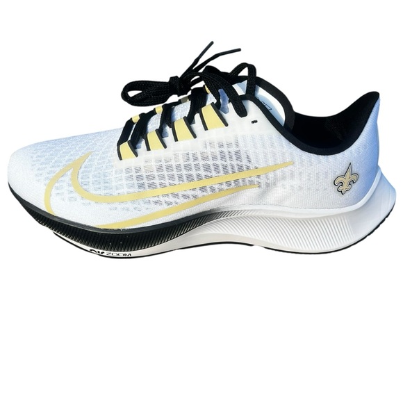 Nike Zoom Pegasus 37 Saints SPECIAL EDITION Running Shoes NIB 7.5 - Picture 2 of 8